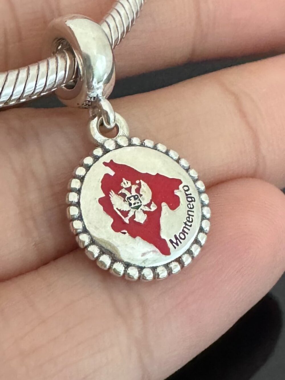 Pandora  Montenegro Map  Exclusive Charm